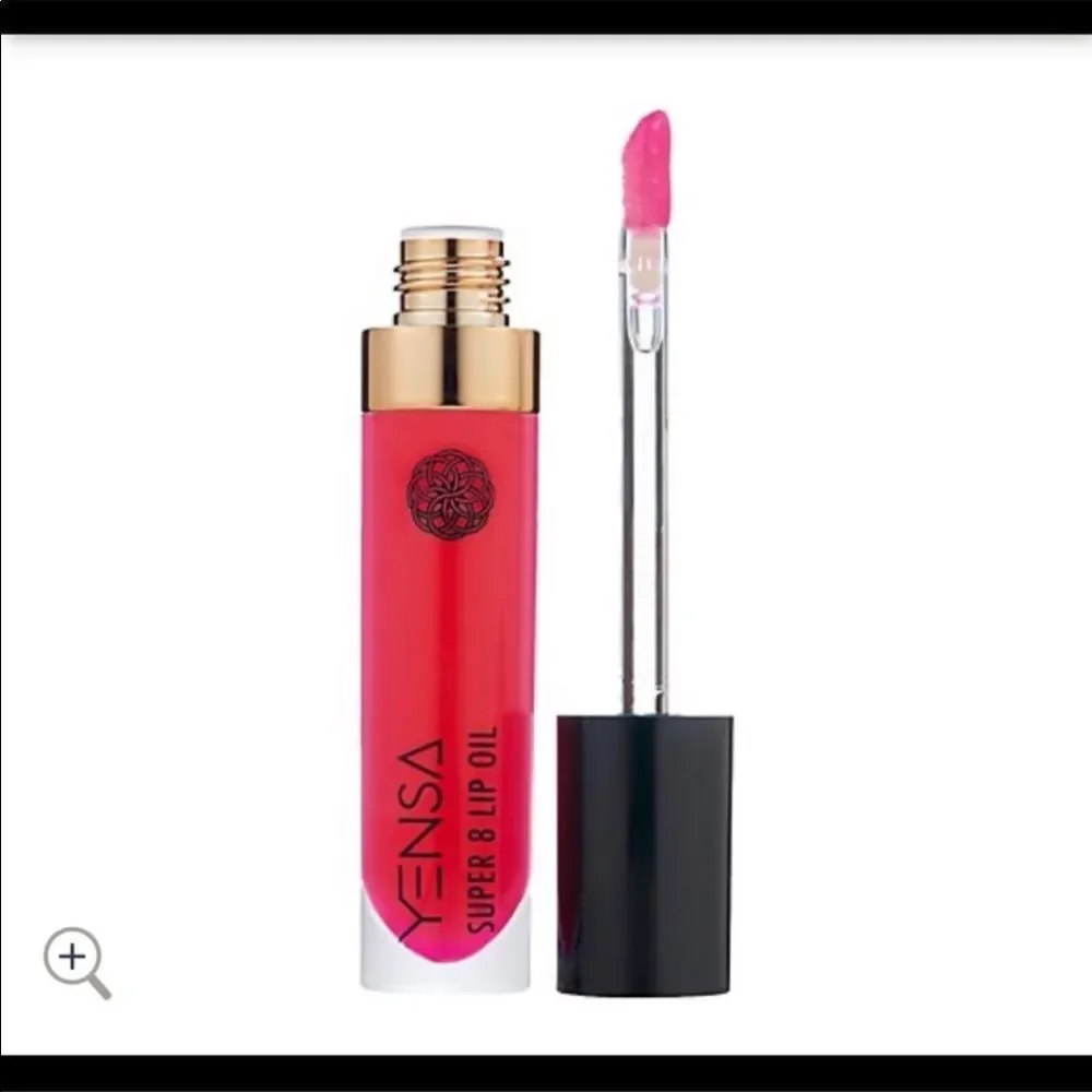Yensa Full Sized Super 8 LIp Oil in Pink Shine New in Box